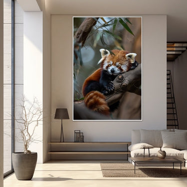 Red Panda Painting